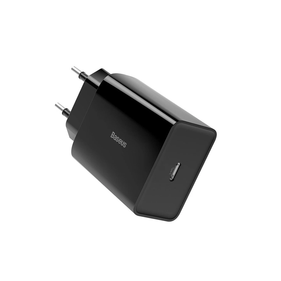 Củ sạc Baseus Super SI (kèm cáp USB-C to Lightning 1M) - 20W